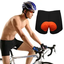 3D шорты для велоезды с вставками Велосипедное нижнее белье велосипедные брюки MTB мягкий гелевый коврик для мужчин толще езды Мужская подушечка-спонж Размер s-xxxl