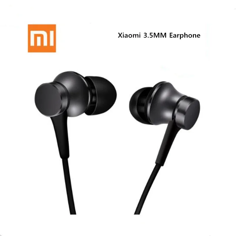 

Original New Xiaomi Dual Units Half In-Ear Earphones 3.5MM Wire Control Headset for Mi A1 Redmi Note 7 K20 Pro 7A 6A 5A 5 Plus 4