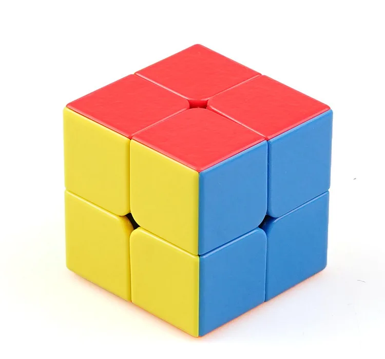 Набор магических кубиков 2x2x2 3x3x3 4x4x4 5x5x5 Megaminx 12 сторонний скоростной кубик набор Cubo Magico Развивающие игрушки для детей - Цвет: 2x2x2