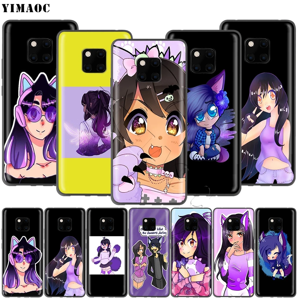 YIMAOC Aphmau Kawaii аниме чехол для Huawei Honor Mate P smart Y7 Y9 8C 30 20 10 8x Nova 3i 3 Lite Pro Prime | Мобильные