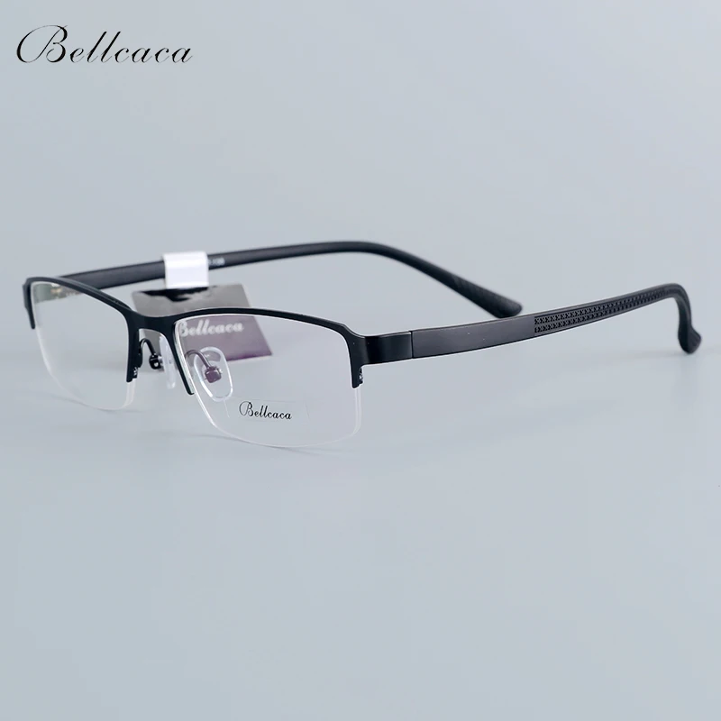 Bellcaca Spectacle Frame Men Eyeglasses Nerd Computer Optical Prescription Clear Lens Glasses Frame For Male Eyewear 16001