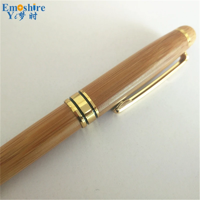 Emoshire Factory Outlet bamboo ball pen bamboo ball pen custom student graduation lettering gift spot (6)