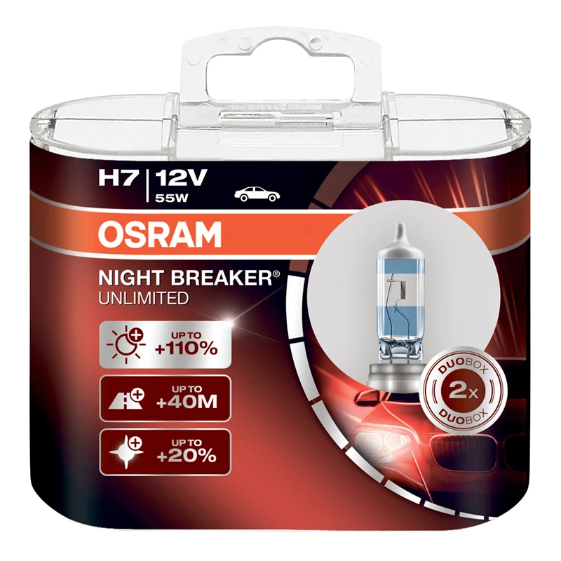 

OSRAM H1 H3 H4 H7 H8 H9 H11HB3 HB4 halogen bulb 12V car headlight bulb Low beam High beam lamp laser fog night breaker lamp