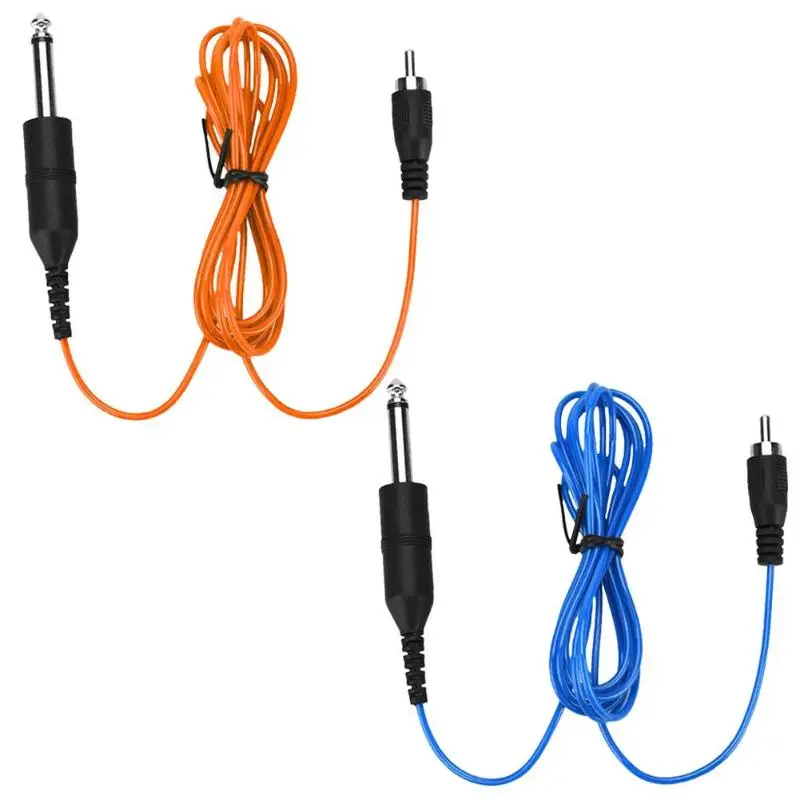 1 шт. силиконовая линия крючка для прямой RCA Интерфейс вставка тату машина преобразования татуировки машина питания аксессуары