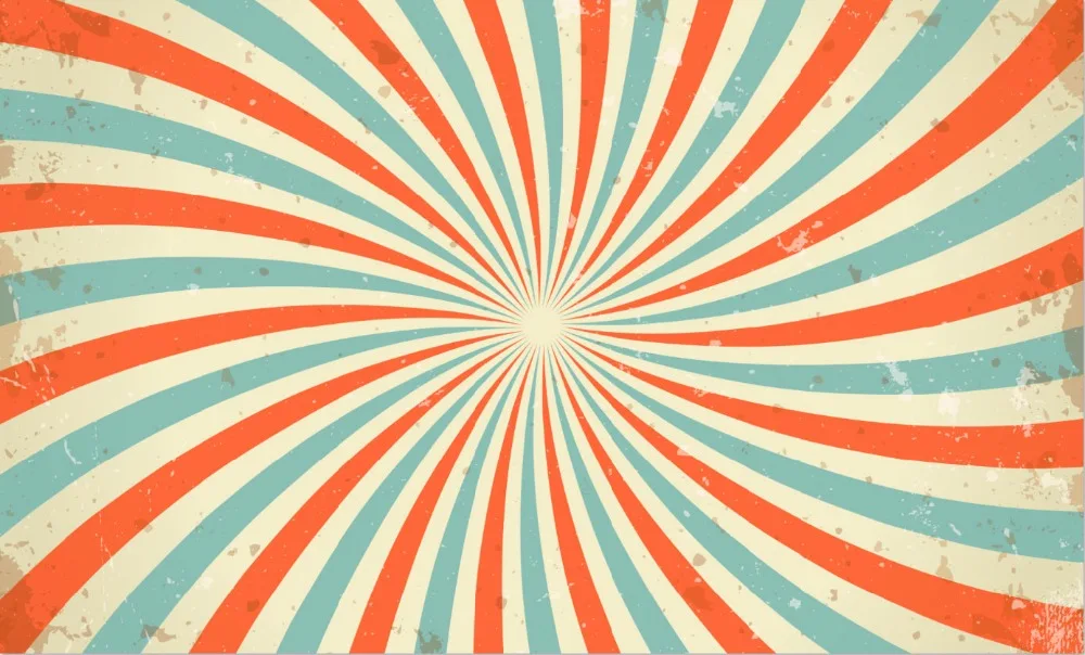 7x5FT carnaval Vintage circo rayas patrón de fondo de foto telón de