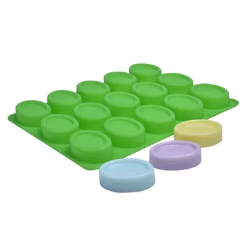 

Silicone Mold Cavity 15 Oval Bread Baked Muffins And Cakes Of Soap Natural Soap Cheesecake Brownie Candy Mold Making Tools