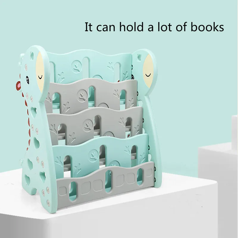 Луи Мода Детские книжные шкафы книжная полка детская игрушка Коллекция детского сада простая пластиковая мультяшная картина