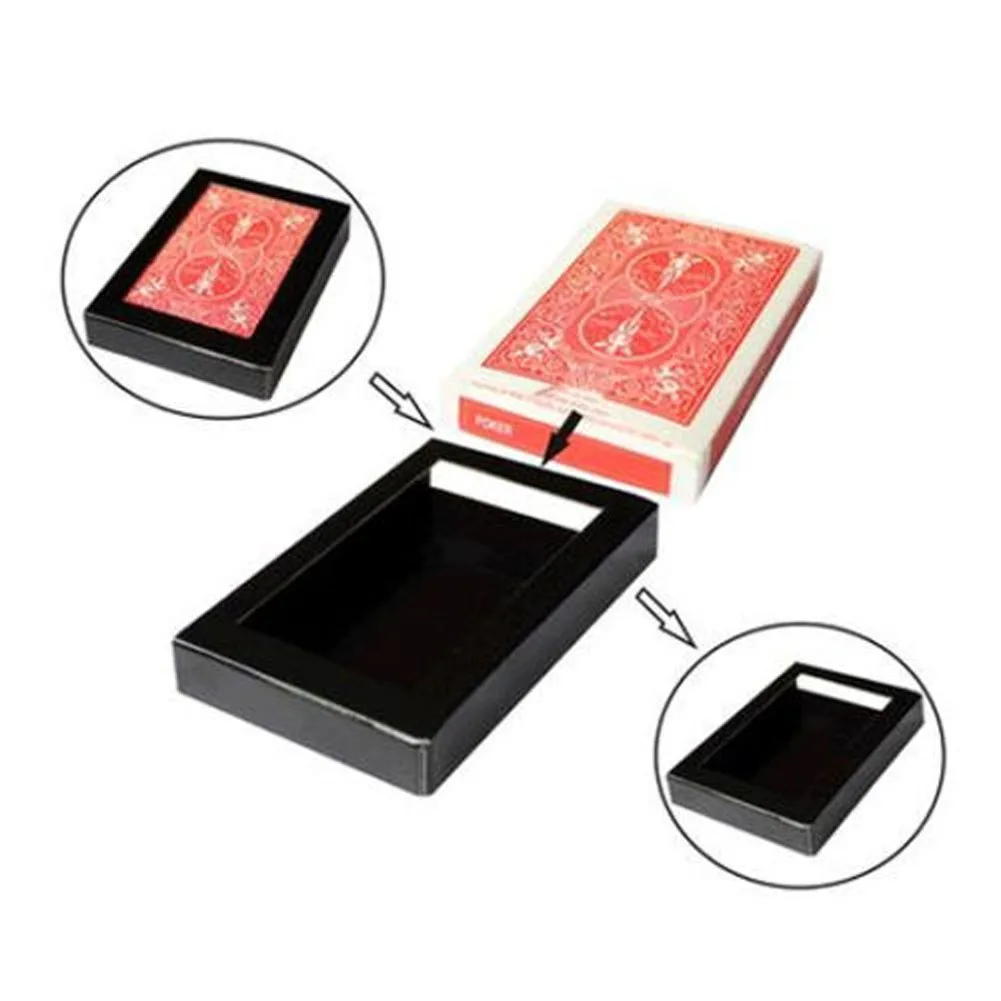 New Magic Deck Disappearing Vanishing Magic Card Case Close Up Magic