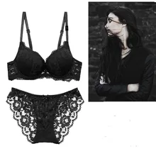 Женская Кружева сексуальное женское белье женщины бюстгальтеры пикантные черные кружевные кружевной бюстгальтер нижнее белье дамы глубокий V ларчик собрать на тонкий под