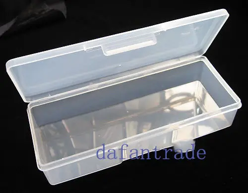 

New Clear Box / Holder for Nail Art Brushes Storage Container Nail Accessories