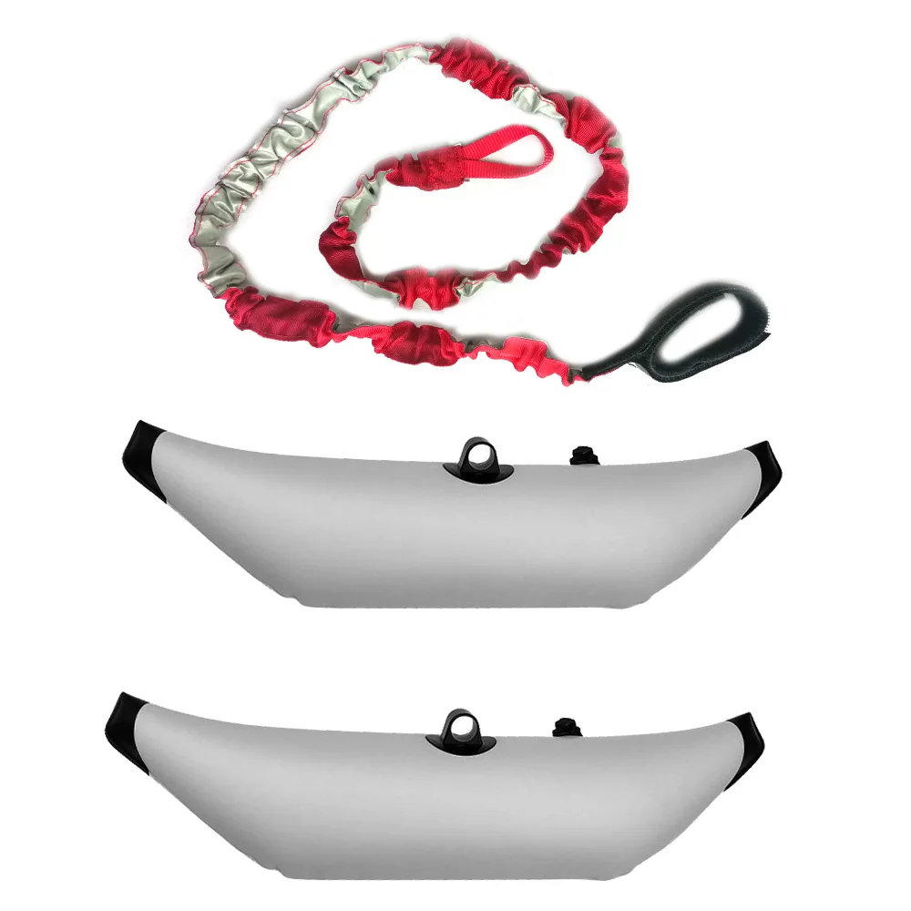 

Outriggers Canoe Kayak Stabilizers Buoy Float Water Standing Float Reflective Paddle Leash Rope Keeper