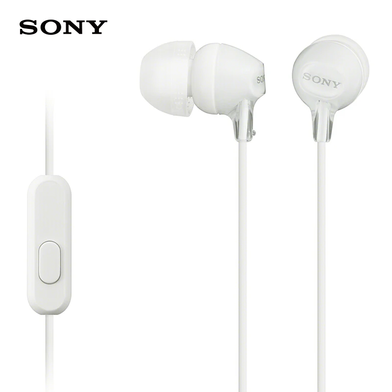 Оригинальные наушники Sony вкладыши сабвуфер телефонная гарнитура кабель