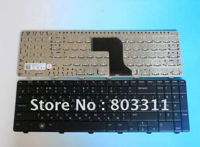 

Brand new RUSSIA Laptop keyboard notebook keyboard for DELL INSPRION 15R N5010 M5010 Original keyboard NSK-DRASW 0Y3F2G