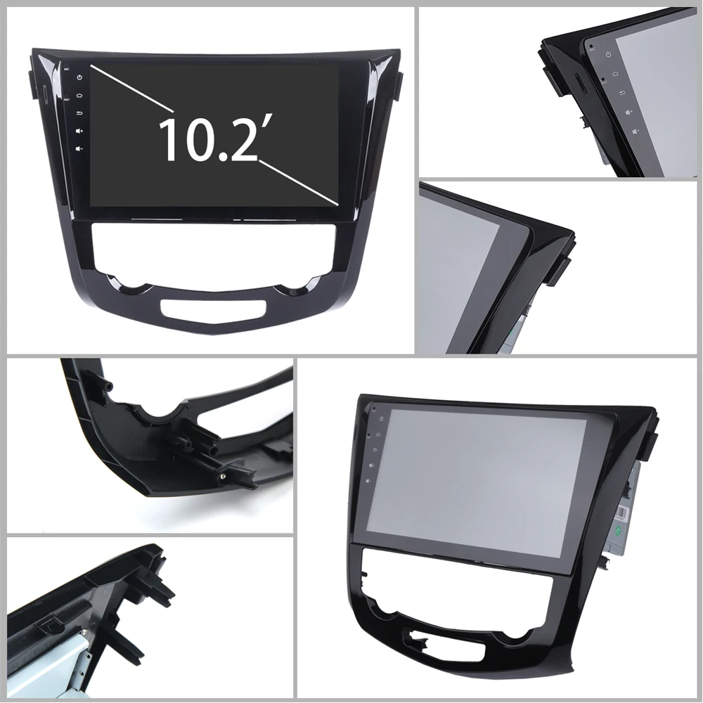 Perfect Dasaita 10.2" Android 8.1 Car GPS Player Navi for Nissan X-Trail 2014-2017 with 2G+16G Quad Core Stereo Radio Multimedia 4G 24