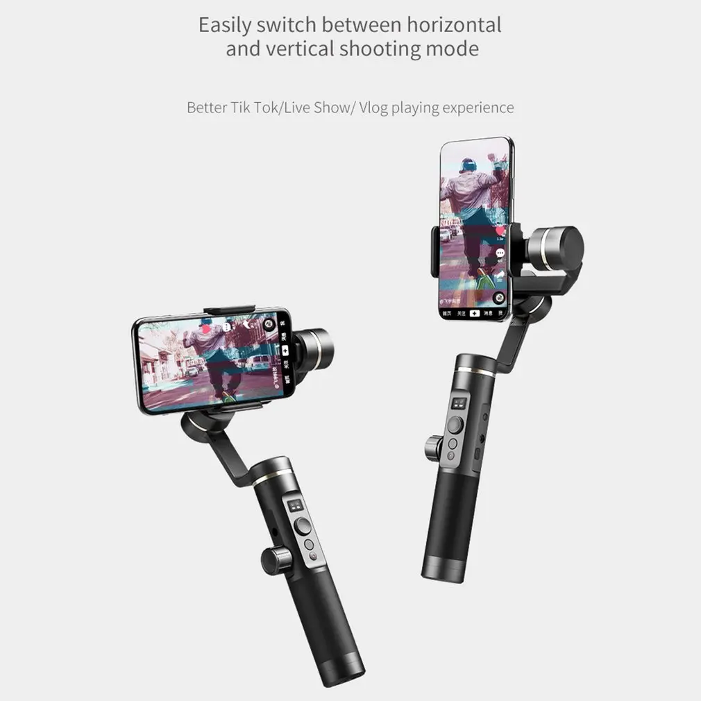  Hot FeiyuTech SPG2 3-Axis Selfie Smartphone Handheld Stabilizer Gimbal for OPPO Huawei iPhone Xiaom
