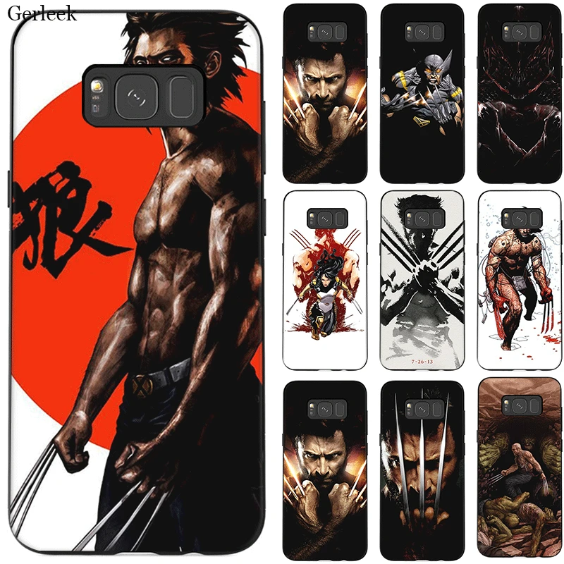 

Silicone Cell Phone Case Marvel X Men Logan Wolverine For Samsung Galaxy A3 A5 A6 A7 A8 A9 A10 A20 A30 A40 A50 A70 J6 Cover Bag