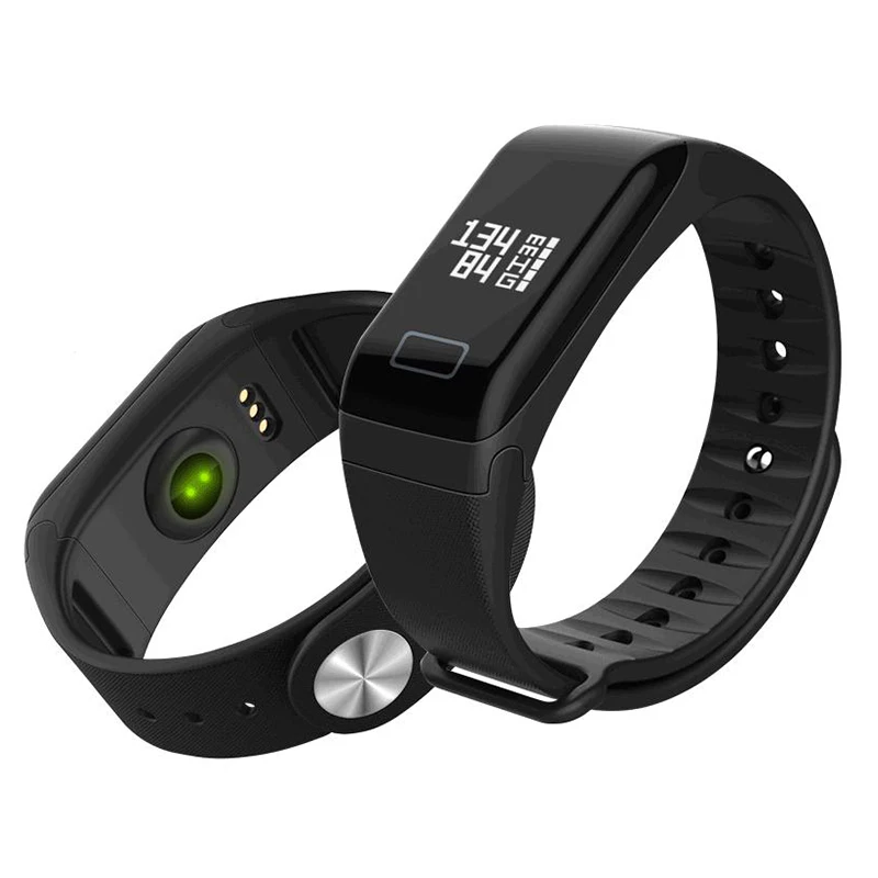 

F1 Smart Wristband Band Sport Waterproof Step Count Watch Heart Rate Monitor Smart Bracelet For iPhone X XS MAX VS MI Band 3