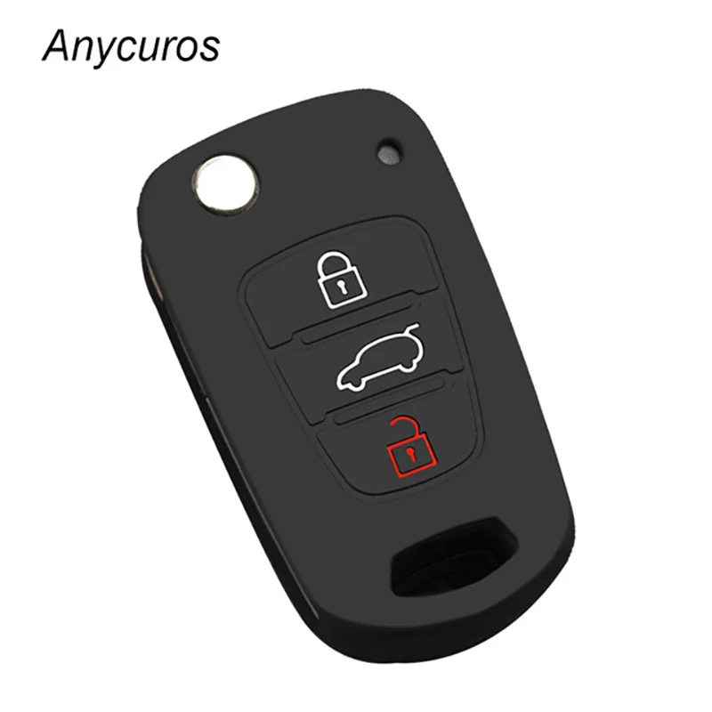 3BTN силиконовый для ключа автомобиля чехол Kia RIO K2 K5 Sportage Sorento hyundai i20 i30 i35 iX20 iX35 Solaris