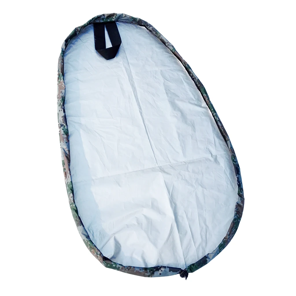 Marine Canoe Kayak Cockpit Anti Dust Cover Boat Spray Skirt Deck Bag for Camping Hiking Boating Hunting Fishing Accessories