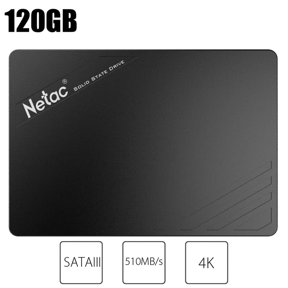 Original Netac N530S Solid State Drive 2.5 inch 120GB 240GB SATAIII SSD faster than HD Hard HDD | Компьютеры и офис