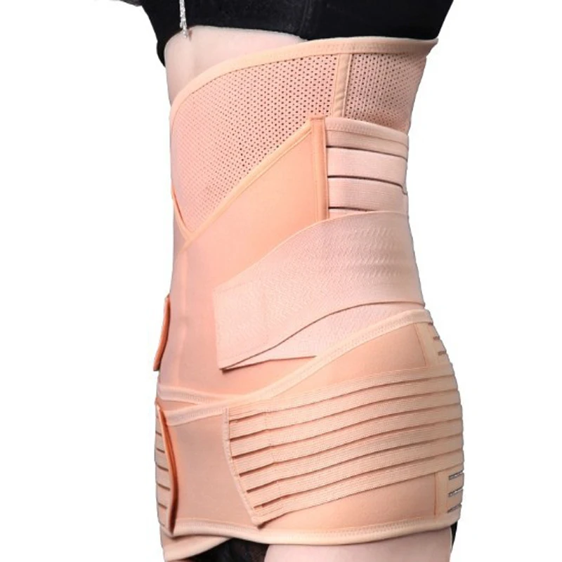 

Postpartum Recovery Belt 3 Abdomen+Stomach+Elastic pelvic Waist Cinchers Body Shaper Slimming Waist Trainer Belly Band Shapewear