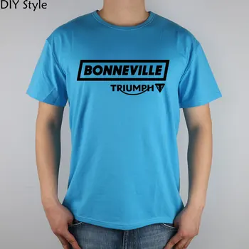 

Triumph Bonneville Reborn Tour Set to Start T-shirt Top Lycra Cotton Men T shirt High Quality Digital Inkjet Printing