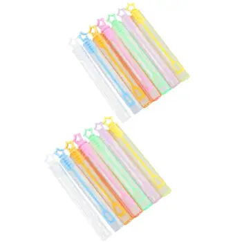 

7/28pcs Empty Bubble Soap Bottles Star Bubble Tube Empty Bottle Kids Outdoor Bubble Toys Birthday Party Decoration Random Color