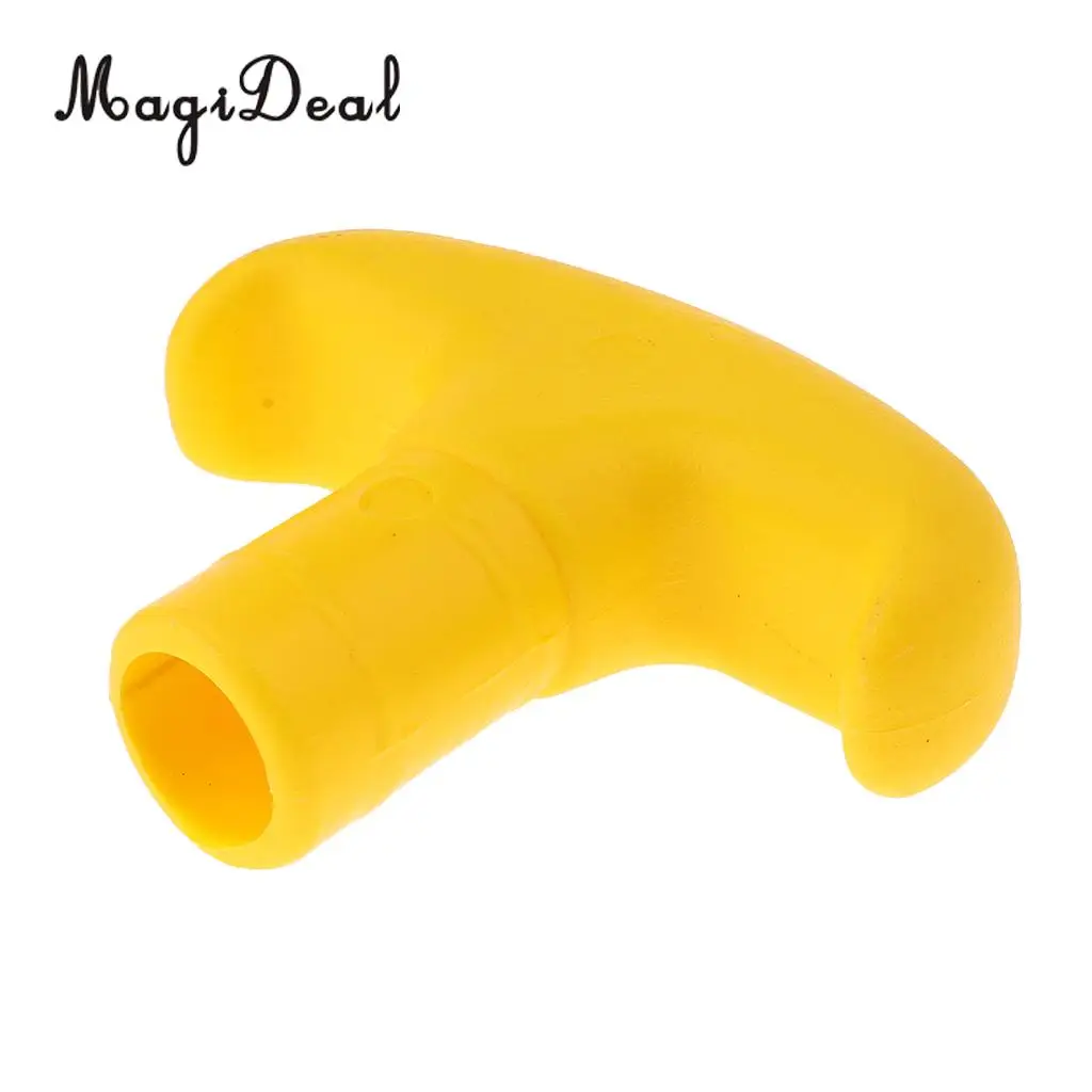 MagiDeal High Quality 2Pcs PVC Canoe Paddle T Handle Kayak Dinghy SUP Surfboard Surfing Rowing Boat Accessory Black/Yellow/Gray
