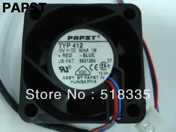 

For PAPST typ412 412 40x40x20 mm 4020 12v 1w silent fan