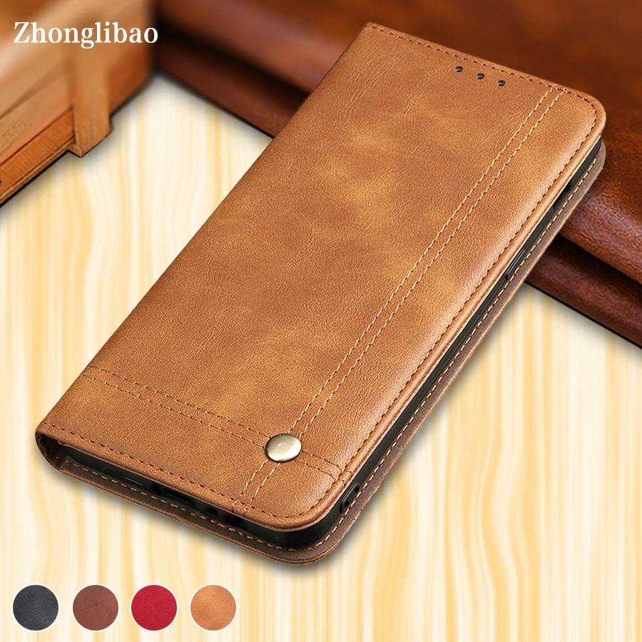 

Magnetic Flip Case for Oneplus One Plus 6T Luxury Retro Leather Wallet Stand Card Holder for One Plus 6 Full Protect Cover Capa