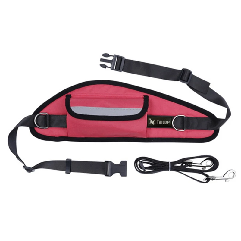 Dog Leash Hands Free Running Dog Leash Rope For Small Medium Large Dogs Pet Leads Leashes Walking Dog-Collar Pet Supplies PY0001 (12)