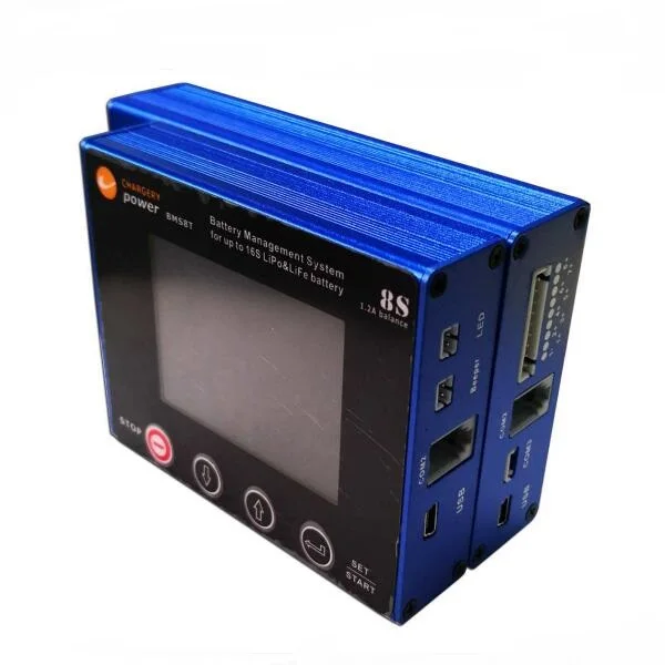 

Chargery BMS8T BMS 2S 4S 6S 7S 8S 600A Shunt For Li-ion LiPo LiFePo4 LTO with 1.2A Balance SOC Display Winston CALB Battery Pack