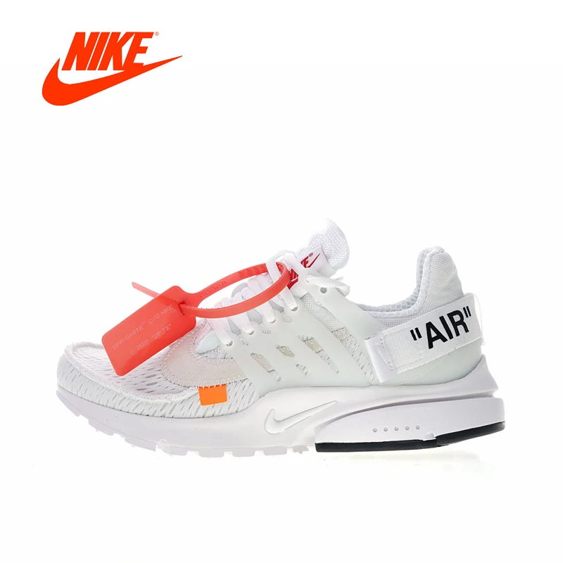 

Original New Arrival Authentic Off White x Nike Air Presto 2.0 Women's Breathable Running Shoes Sneakers Good Quality AA3830-100
