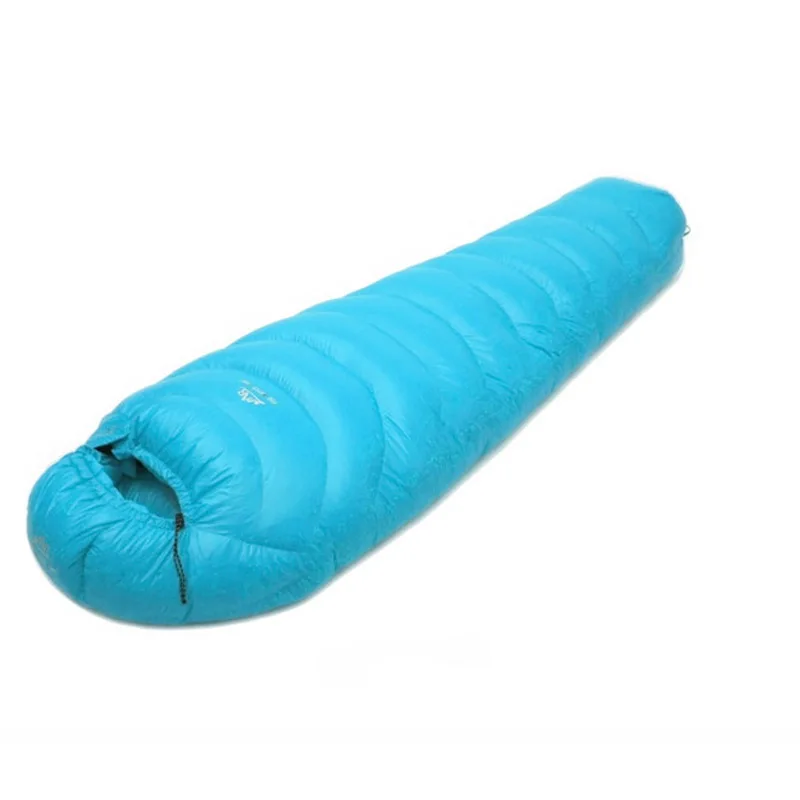 LMR спальный мешок 600 г наполнение утка вниз Ультра-легкий взрослый дышащий Открытый Кемпинг Hiliking Мумия ленивый мешок