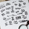 KSCRAFT 90pcs Beautiful Words Vellum Stickers for Scrapbooking/ DIY Crafts/ Card Making Decoration ► Photo 2/6