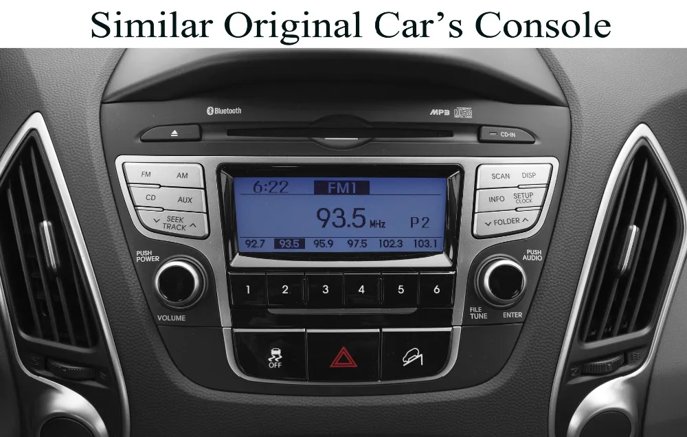 Flash Deal Android 7.1 In Dash Car DVD Player for Hyundai Tucson IX35 with GPS Navigation Bluetooth Radio USB SD AUX Audio WIFI 4Core+2G 8