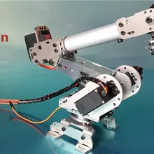 Smarian официальный робот A688 механическая рука сплав манипулятор 6 оси робот Подставка для рук с 6 сервоприводы Diy Гусеничные экскаваторы на гусеничном ходу Кейт