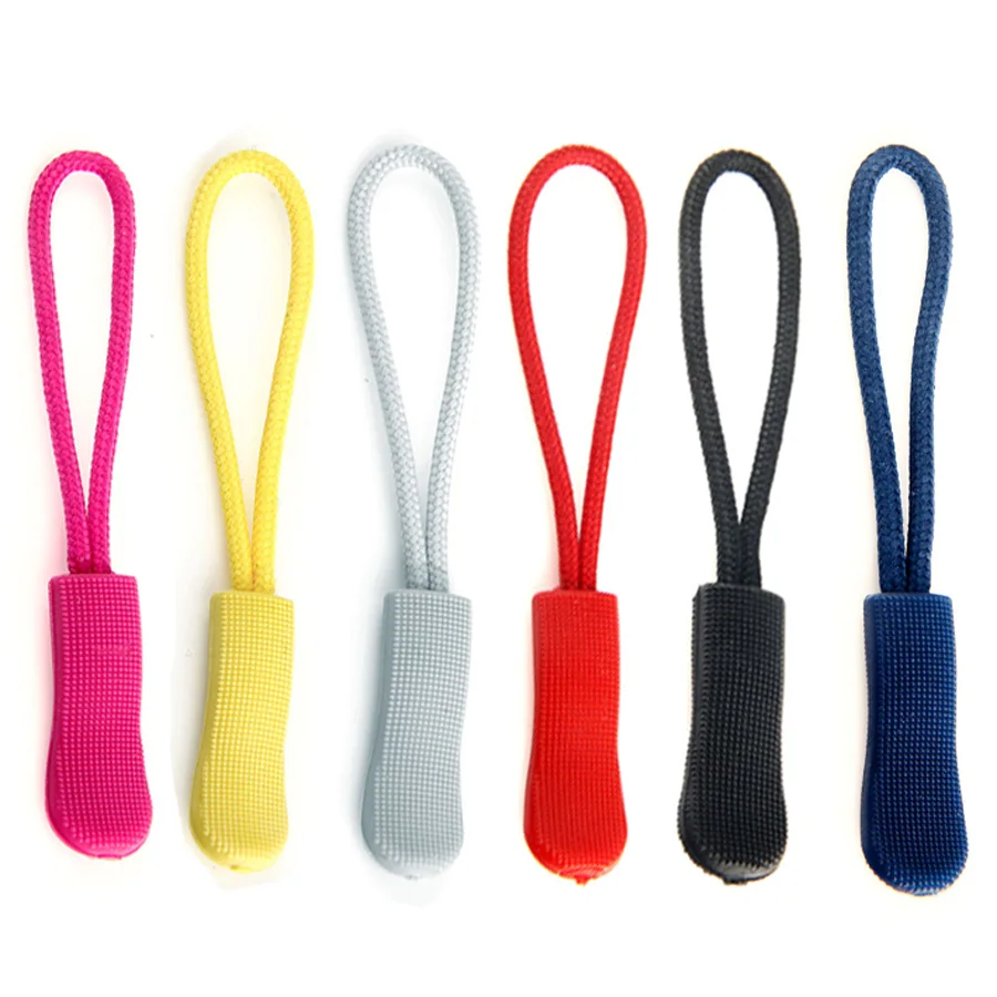 6Pcs Outdoor Camping Backpack No slip Zipper Pull Fit Rope Tag Fixer