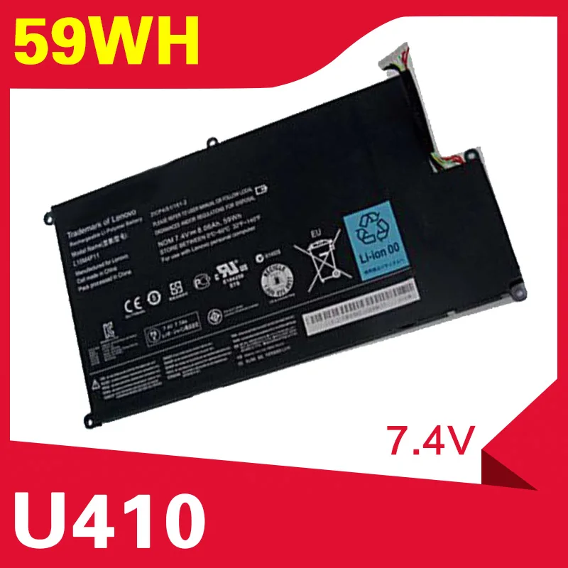 

ApexWay 59Wh 7.4V Laptop Battery L10M4P11 2ICP4/51/161-2 For Lenovo IdeaPad U410 Series U410-IFI U410-ISE U410-ITH