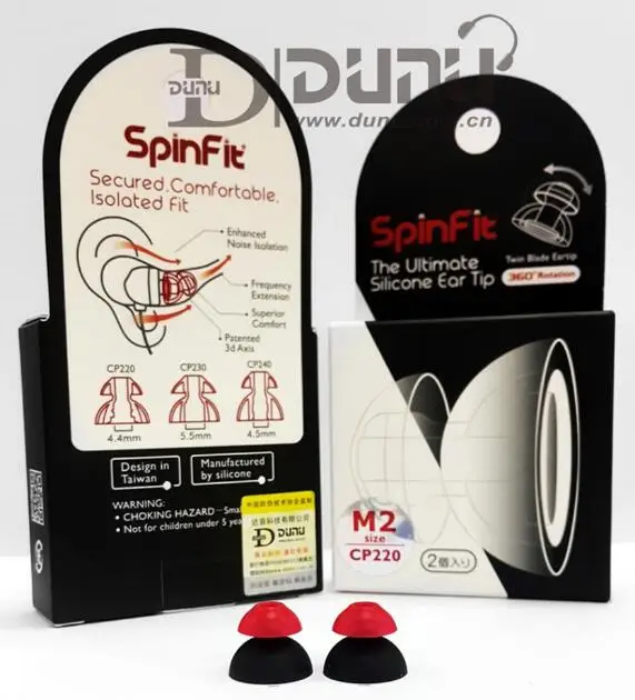 1 пара(2 шт.) SpinFit CP220 CP230 CP240 360 поворотные наушники-вкладыши патентованный силиконовый наушник инновационная технология ушные вкладыши - Цвет: CP220 M2