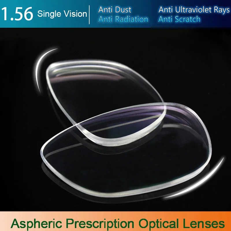 1.56 lndex Aspheric Clear Optical Lens Prescription glasses lens myopia
