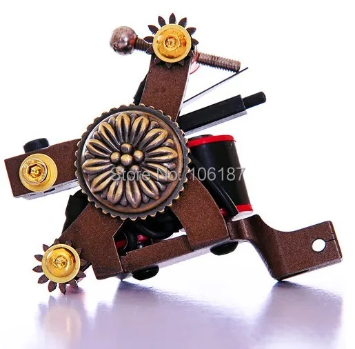 

M013 Hot Selling Handmade Tattoo Machine Gun Iron Cast Frame Custom Tattoo Gun