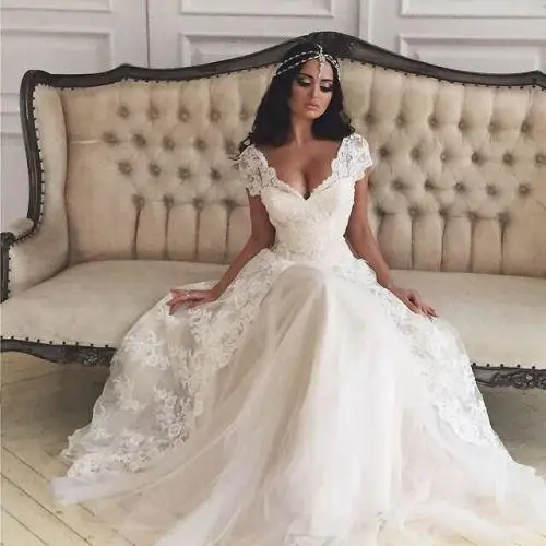 Lace and Tulle Wedding Dress