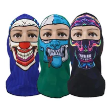 Спорт на открытом воздухе маска для лица скалолазание Велоспорт полная шапка с защитой для лица Пляжный головной убор ветроустойчивый сноуборд шляпа для празднования Хеллоуина