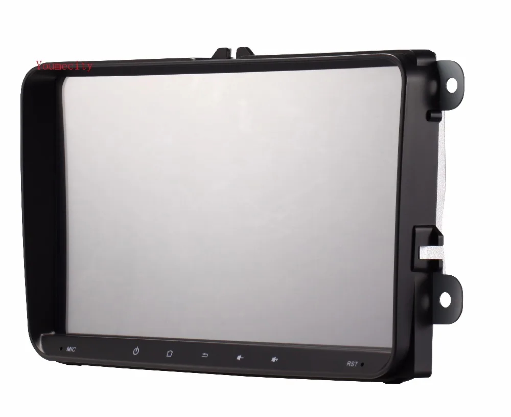 Youmecity Android 7 1 2 DIN автомобильный DVD gps для Volkswagen VW skoda Passat B6/B7/B5/CC /транспортер