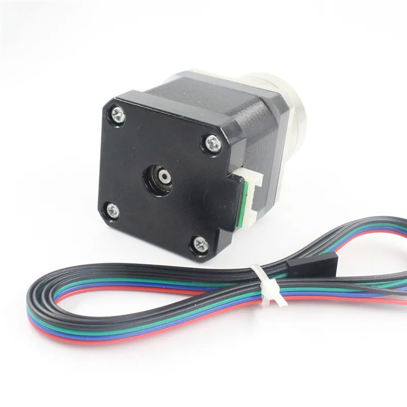 free-shipping-4-lead-Nema17-Stepper-Motor-42-motor-Extruder-Gear-Stepper-Motor-Ratio-5-1 (5)