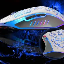 EPULA модная Проводная офисная игровая мышь 2400 dpi 7D Кнопки светодиодный Проводная игровая мышь для ПК ноутбука