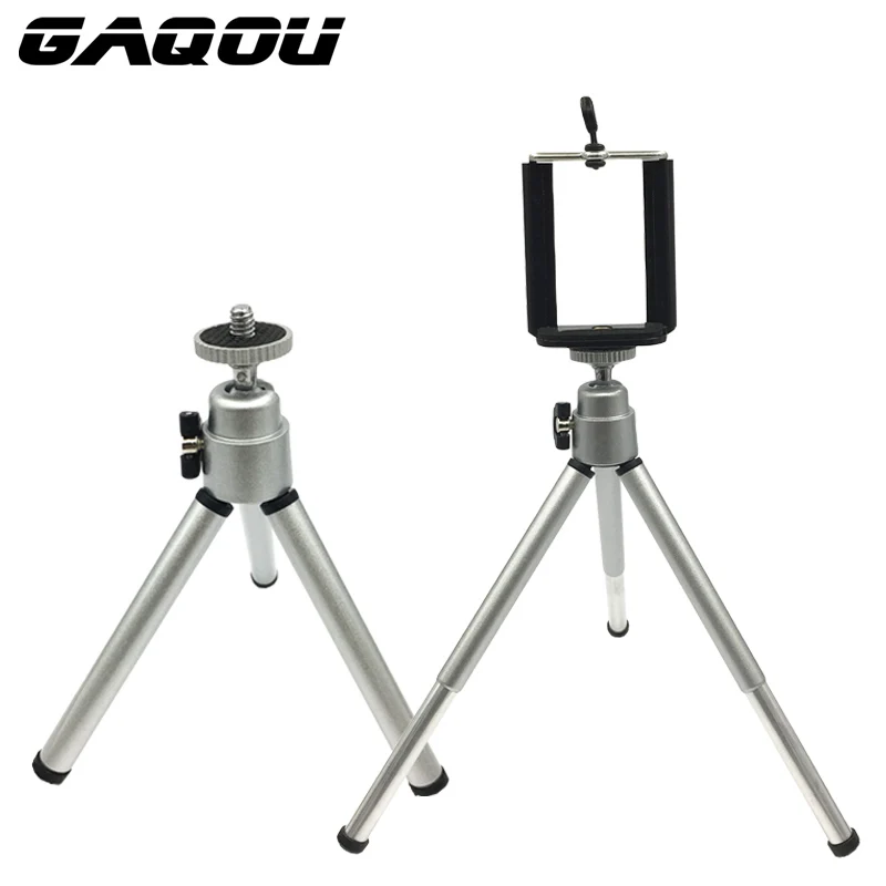 GAQOU Portable Mini Tripod For Phone iPhone Samsung With