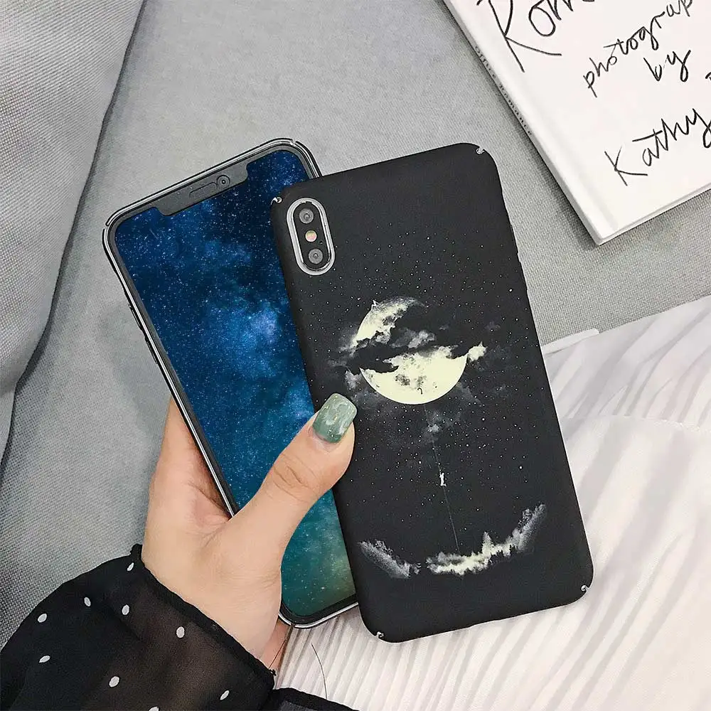 

Hard PC Luminous Phone Case For Samsung Note 8 9 A7 2017 Case Shell Cover For Samsung S8 S10 A50 A9 2018 Case Phone Accessories