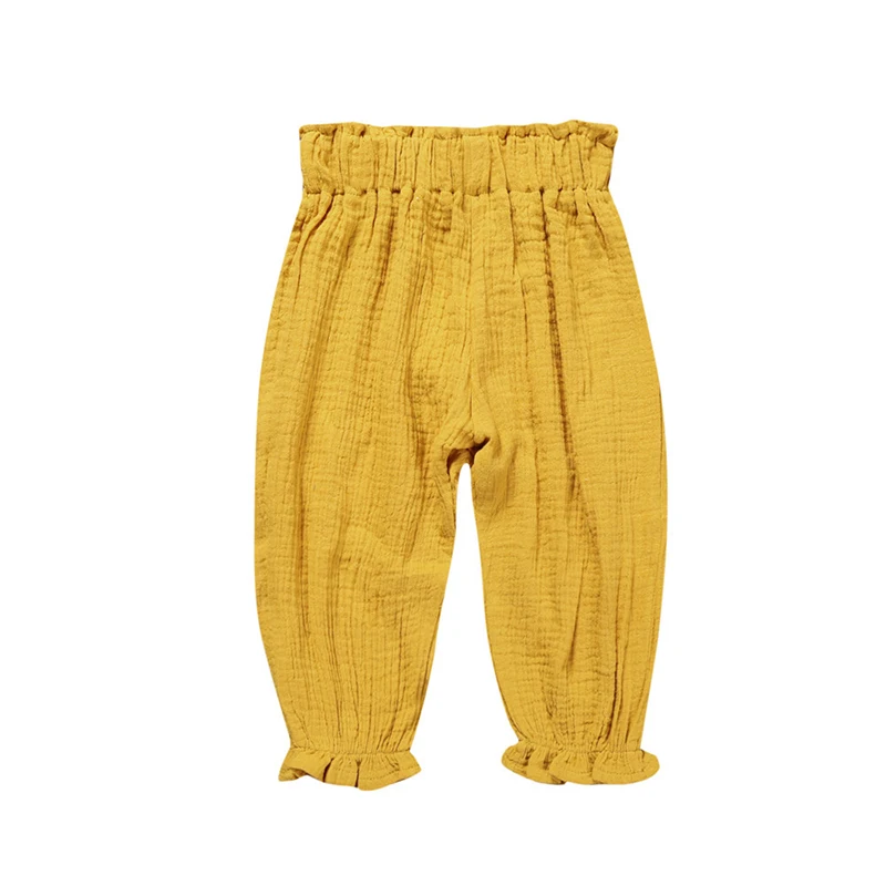 Liene/мягкие хлопковые штаны-шаровары для малышей; летняя детская одежда для маленьких мальчиков и девочек; детские длинные штаны; леггинсы для мальчиков; срочная распродажа